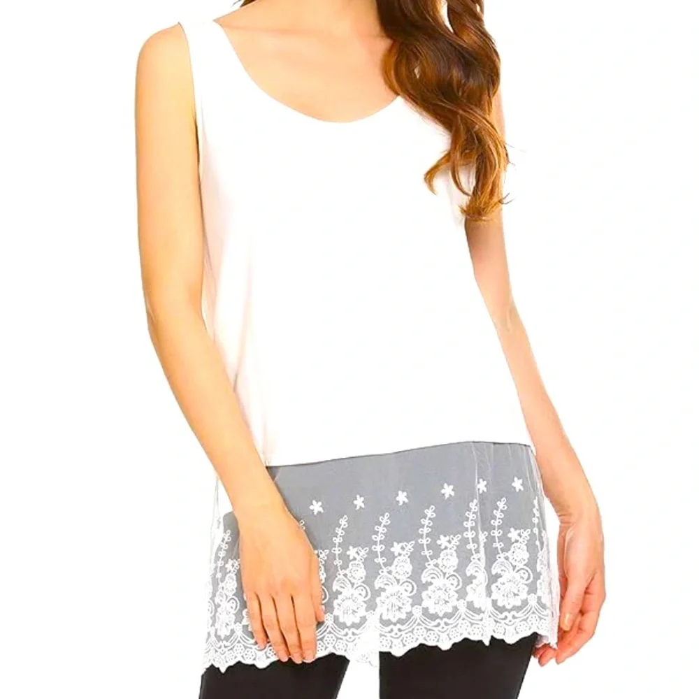 Lace extender tank - Picture 2 of 4